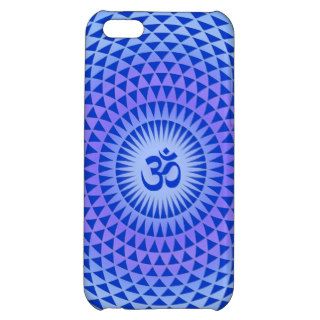 Purple Lotus flower meditation wheel OM Cover For iPhone 5C