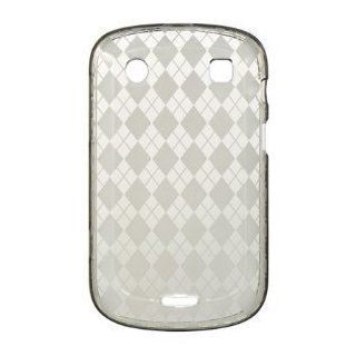 NEW SMOKE PLAID TPU CANDY SKIN CASE COVER FOR BLACKBERRY BOLD TOUCH 9900 9930 Cell Phones & Accessories