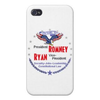 Romney Ryan iPhone 4 Cover
