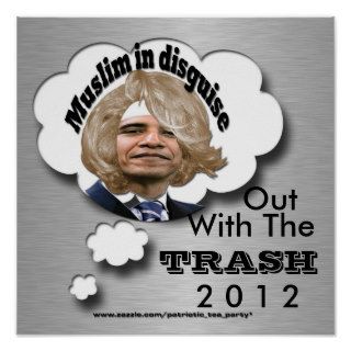 Out with the Trash Poster