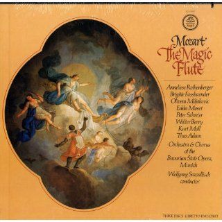 Mozart The Magic Flute (3 LP Record Set with Libretto) Music