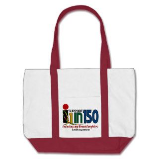I Support 1 In 150 & My Granddaughters AUTISM Canvas Bags
