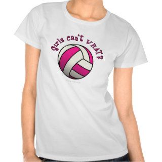 Pink Volleyball Tshirts