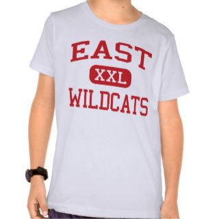 East   Wildcats   High   Albuquerque New Mexico T shirts