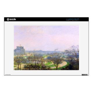 The Tuileries by Camille Pissarro 13" Laptop Decal