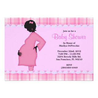 CUTE Sweet PINK Baby Shower Invitations