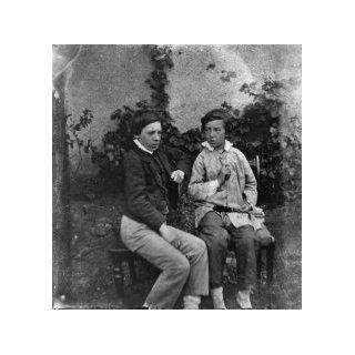 Alexander Graham Bell and Edward Charles Bell, full length portrait, seated, a3  