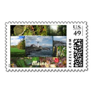 Maine Postage Stamps