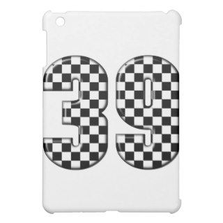 39 auto racing number cover for the iPad mini