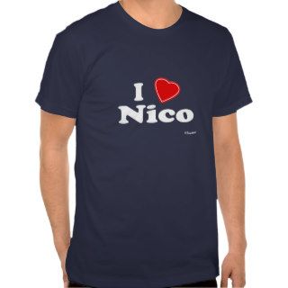 I Love Nico T Shirts
