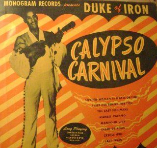 Duke Of Iron Calypso Carnival 10" LP Music