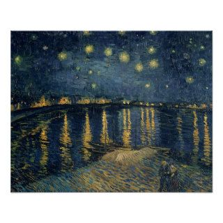 The Starry Night, 1888 Poster