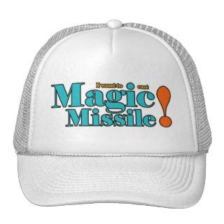 I want to cast magic missile Geek Hats