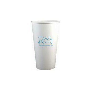 16 oz. Compostable Paper Hot Cup , All Eco Tainers are pre printed with Logo and eco friendly info near cup bottom and along cup seam,full case of 1000