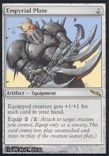Empyrial Plate (Magic the Gathering   Mirrodin   Empyrial Plate Near Mint Normal English) Toys & Games