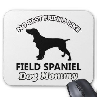 Field Spaniel dog designs Mouse Pad