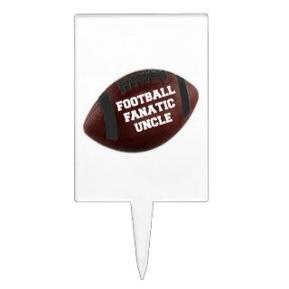 Football Fanatic Uncle Cake Topper