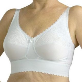 Nearly Me Postsurgical Lace Wide Band Soft Cup Bra Style 610