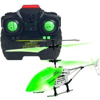 Night Hunter Glow In The Dark RC Helicopter Toys & Games