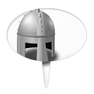 Medieval Helm Cake Toppers