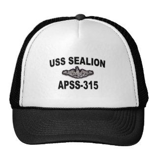 USS SEALION (APSS 315) HATS