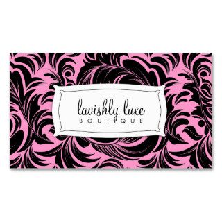 311 Lavishly Lainey  PinkBlackWhite Business Card