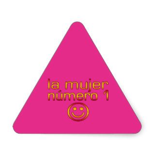La Mujer Número 1   Number 1 Wife in Spanish Sticker