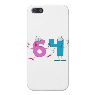Happy Number 64 Cover For iPhone 5
