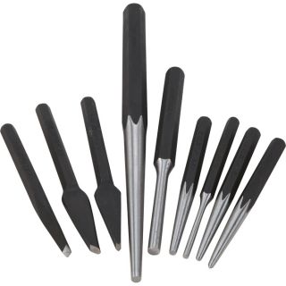 9 Pc. Punch and Chisel Set