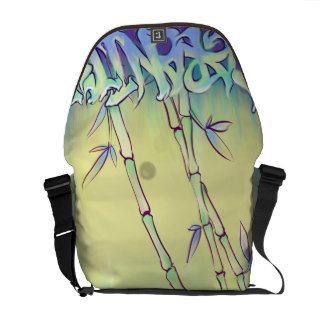 "Serenity" Graffiti Messenger Bag