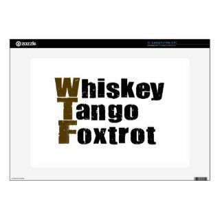 Whiskey Tango Foxtrot Skins For Laptops