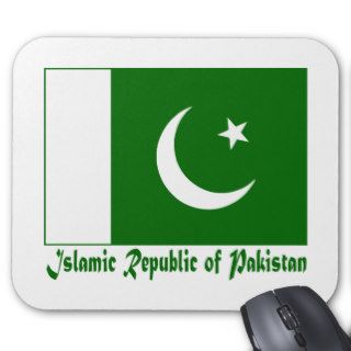 Pakistan Flag (English) Mouse Pad