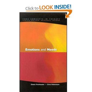 Emotions and Needs (Core Concepts in Therapy) 9780335208029 Medicine & Health Science Books @