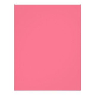 Coral Pink   Light Coral Background. Elegant Color Letterhead Template