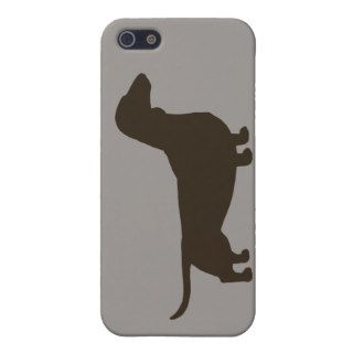 Dachshund Dog Silhouette iPhone 5 Cases