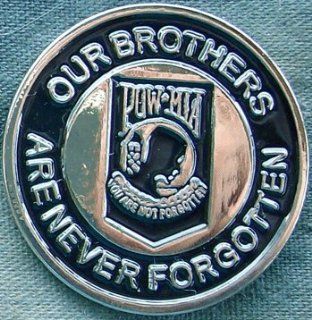 Pin   Our Brothers Are Never Forgotten 60 0477 pow war united states of america 58479 brothers and sisters who never returned Motorcycle Patches Biker Bike motor leather stripe chevron tab badge  Sports Fan Aprons  Sports & Outdoors