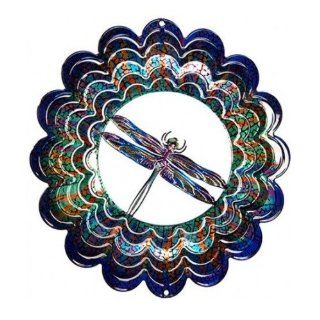 Next Innovations Kaleidoscope Dragonfly Wind Spinner  Patio, Lawn & Garden