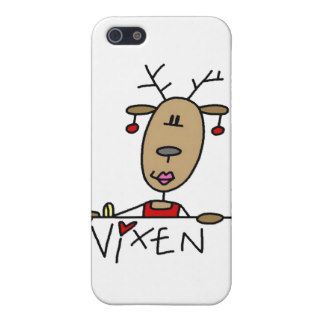 Vixen Reindeer Christmas and Gifts iPhone 5 Covers