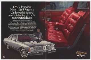 1979 Olds Oldsmobile Ninety Eight 98 Regency Double Page Print Ad (Memorabilia) (19109)  