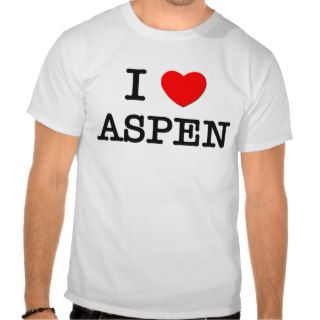 I Love Aspen Tshirts