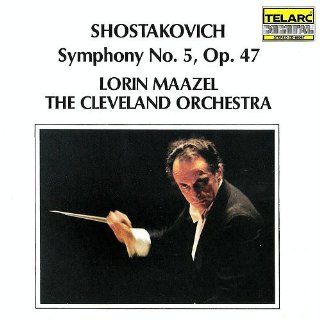 Shostakovich Symphony No. 5 Maazel / The Cleveland Orchestra Music