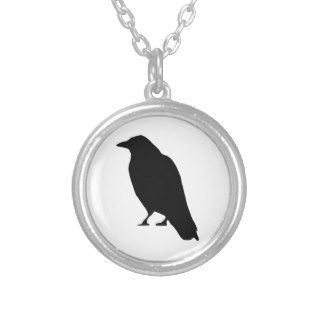 Crow Silhouette Jewelry