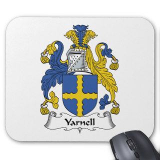 Yarnell Family Crest Mouse Mats