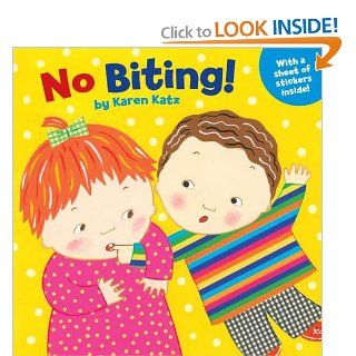 No Biting Karen Katz 9780448455815 Books
