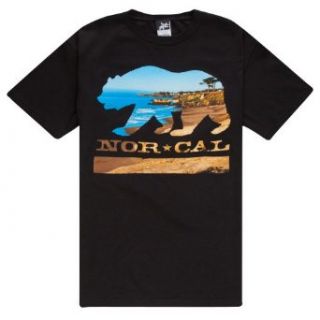 Nor Cal Men's Beach Bear T Shirt at  Mens Clothing store