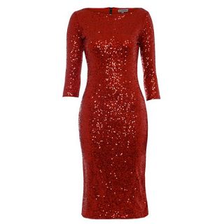 Alice & You Red sequin party dress
