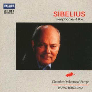 Sibelius Symphonies Nos. 4 & 6 Music