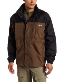 Nite Lite Outdoor Gear Men's Pro Non Insulated Jacket (Brown/Black, Medium) Clothing