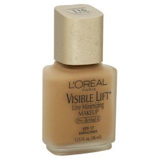 L'Oreal Paris Visible Lift Line Minimizing Makeup Golden Beige (2 Pack) Health & Personal Care