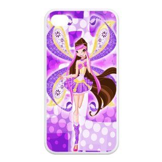 Mystic Zone Customized Winx Club iPhone 4 Case for iPhone 4/4S Cover lovely Cartoon Fits Case KEK0235 Cell Phones & Accessories
